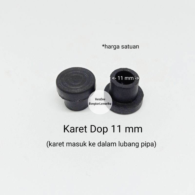 Karet Dop 11 mm Kaki Kursi Meja