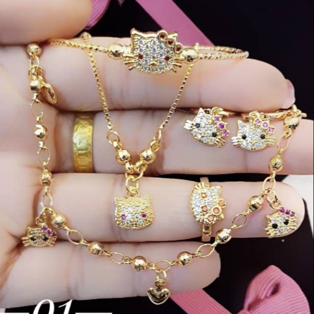 Set xuping anak lapis emas 24K 2376