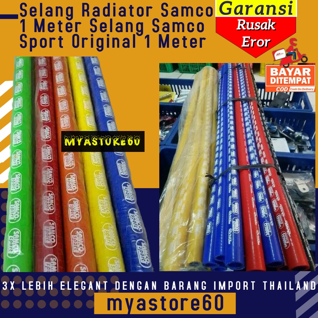 Selang Slang Radiator Samco 1 Meter Selang Slang Samco Sport Original 100cm Import Thailand