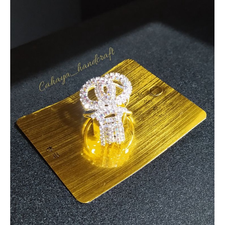 Bros Ring Kerudung Diamond Import