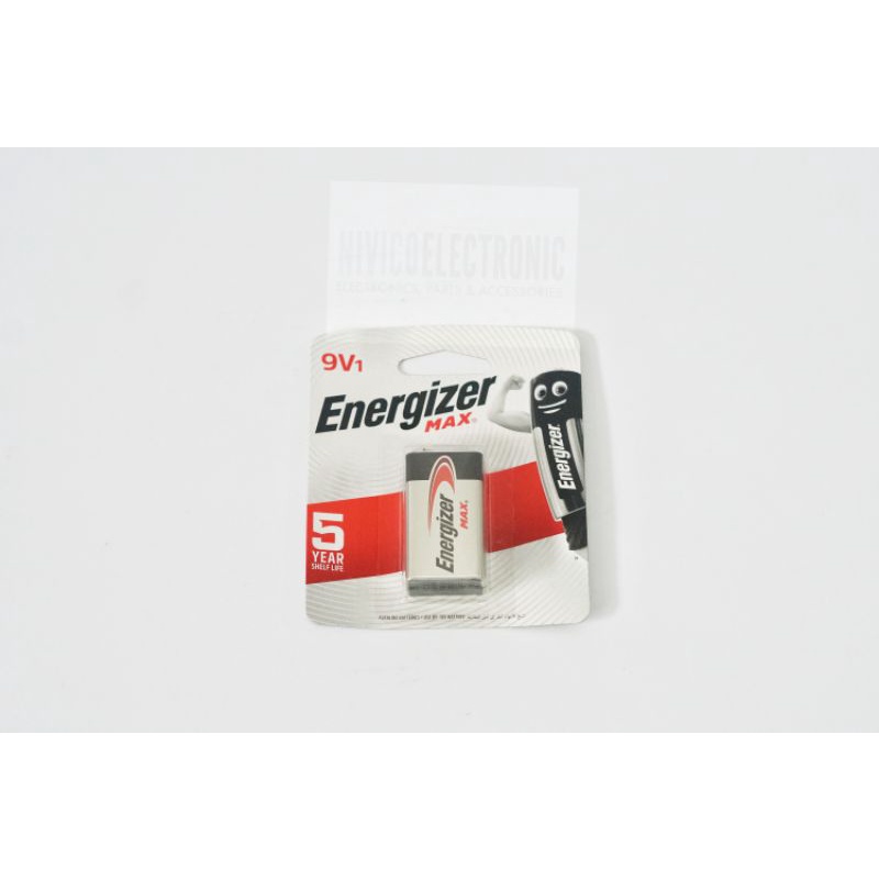 Baterai ENERGIZER MAX ALKALINE KOTAK 9V