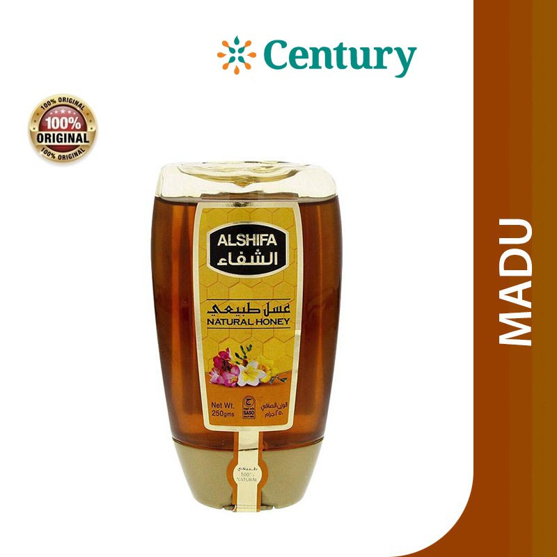

Madu Al Shifa Natural Honey Squeeze 250gr / Madu asli murni / Suplemen Multivitamin Daya tahan Tubuh