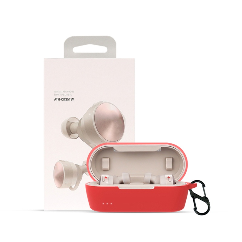 Cre Soft Case Silikon Earphone Bluetooth At CKS5TW Anti Debu