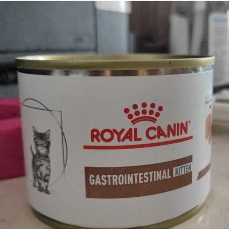 Royal canin gastrointestinal kitten kaleng 195 gr