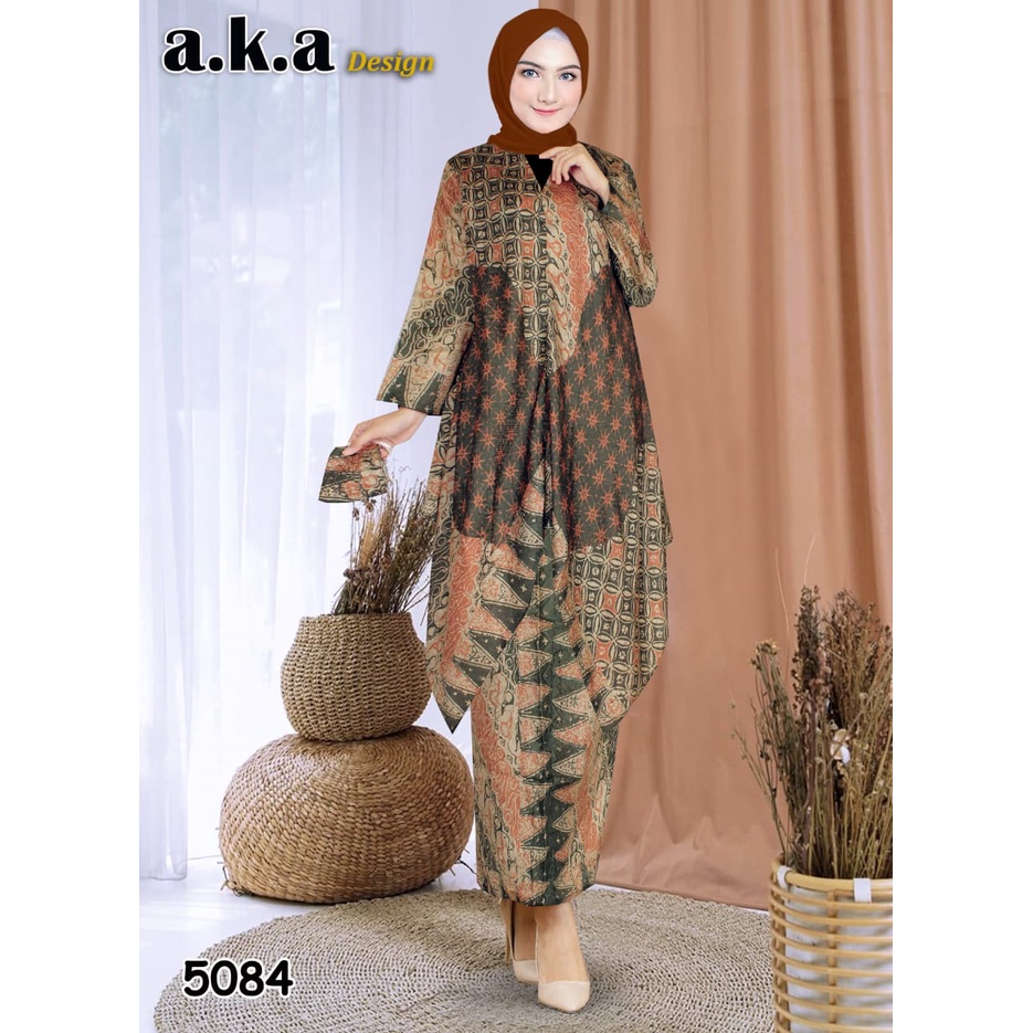 Setelan Batik Setelan Rok Batik Wanita Batik Set Stelan Batik Rok Stelan Rok Batik Wanita Terbaru St