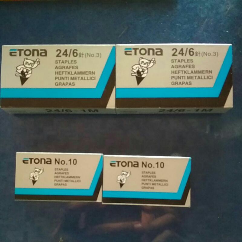 

isi staples/stapler etona