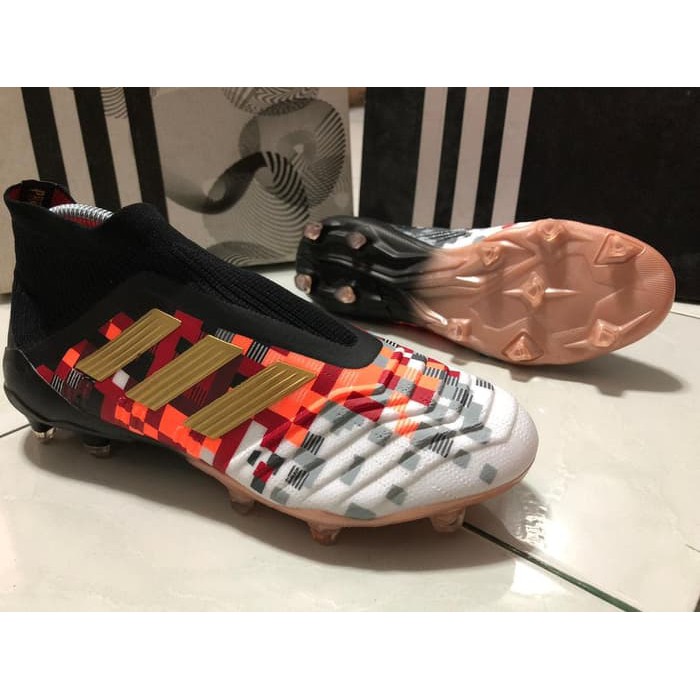 Soccer Adidas Predator Telstar 18+ FG - Metallic Copper