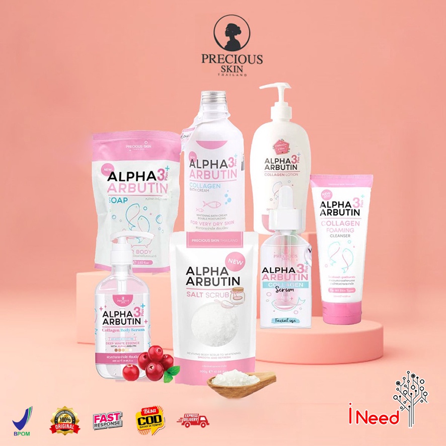 (INEED) ALPHA ARBUTIN 3 PLUS COLLAGEN WHITENING SERIES BEST SELLER