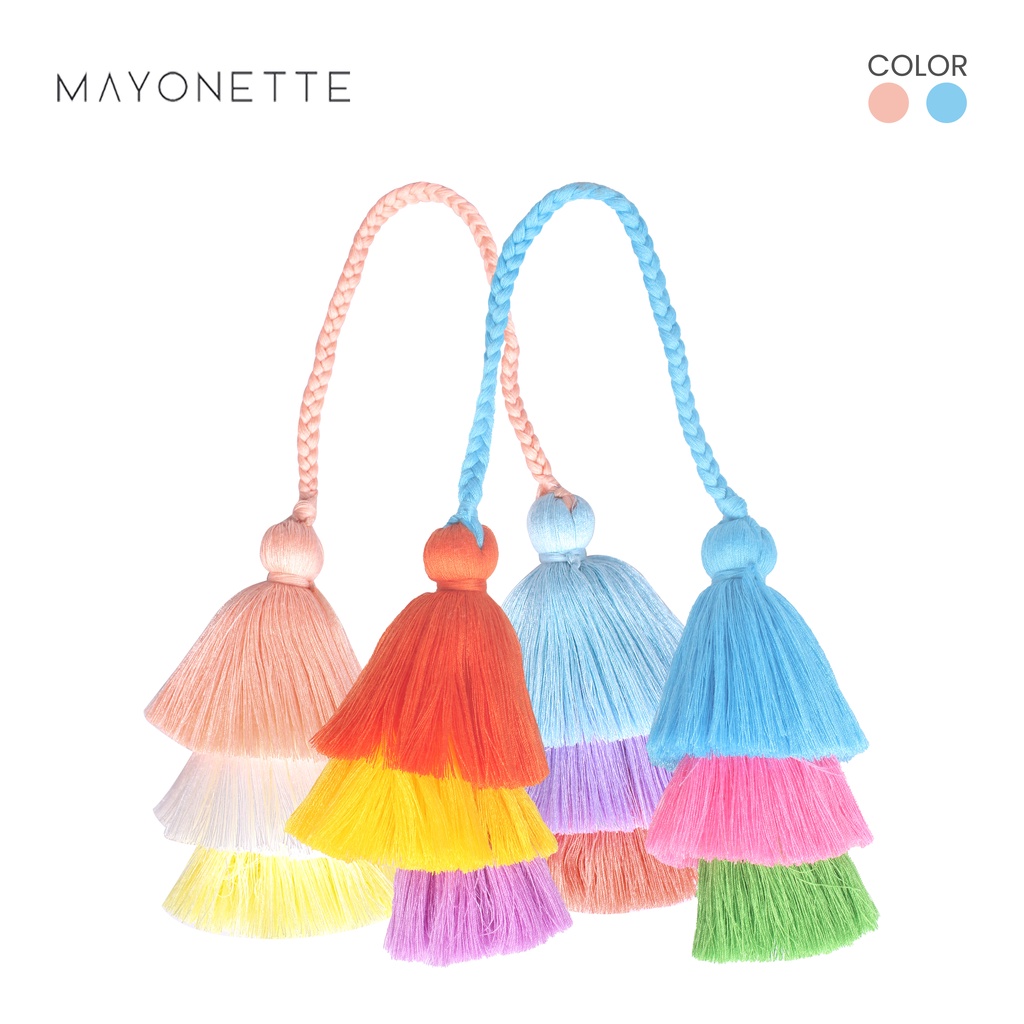 Kyeoka by Mayonette Gantungan Tas Macrame Bag Charm Fashion Style Gaya Korea