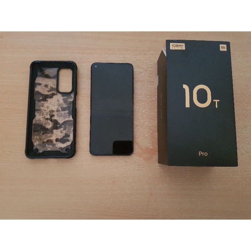 Xiaomi Mi 10t Pro 8/256 Black + Ringke X Fusion Case