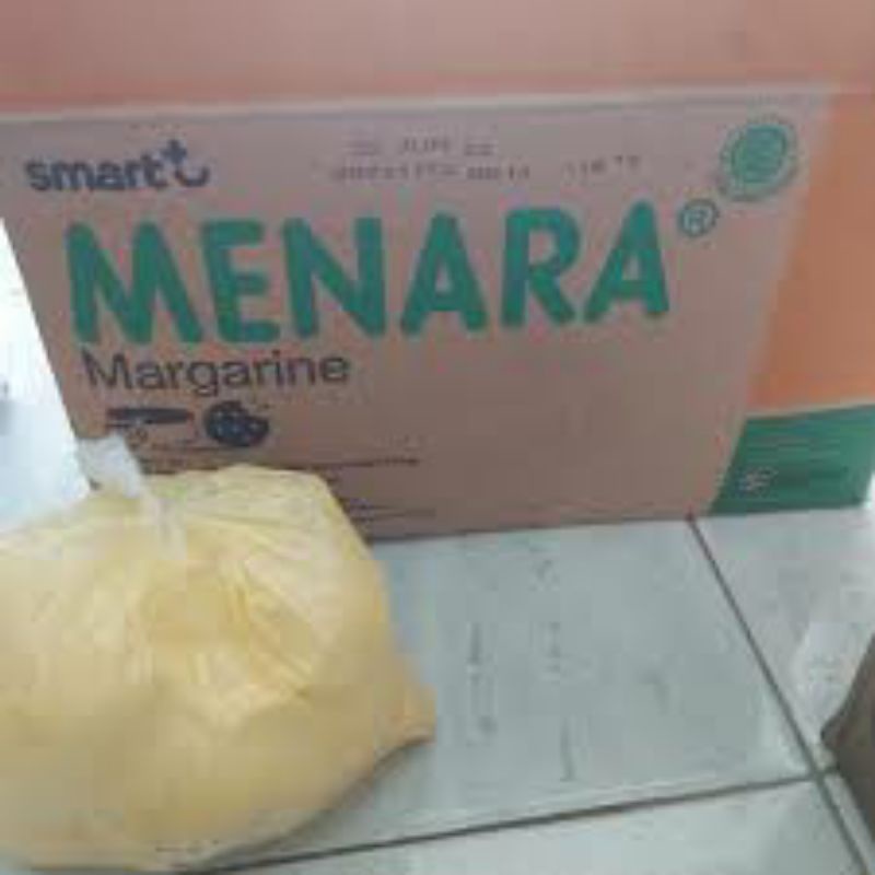 

menara shortening/mentega kuning 1 kg repack