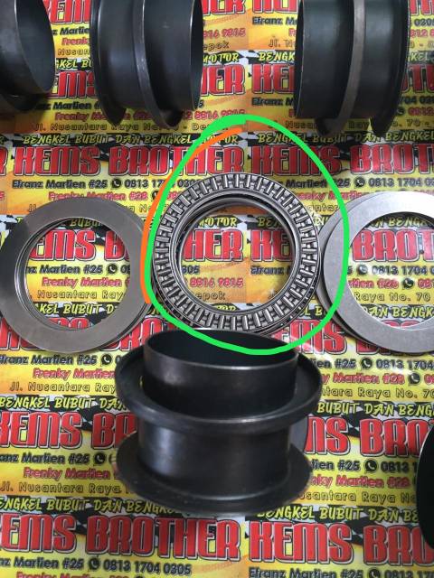 BEARING SEATER MATIC PCX NMAX VARIO 150 AEROX ADV Lexi dan matic lain KOMPLIT
