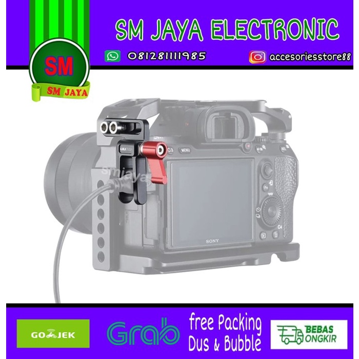 Segera Beli UURig R068 HDMI Cable Clamp for Camera Cage For Sony A72 A73 A7II A7II Murah