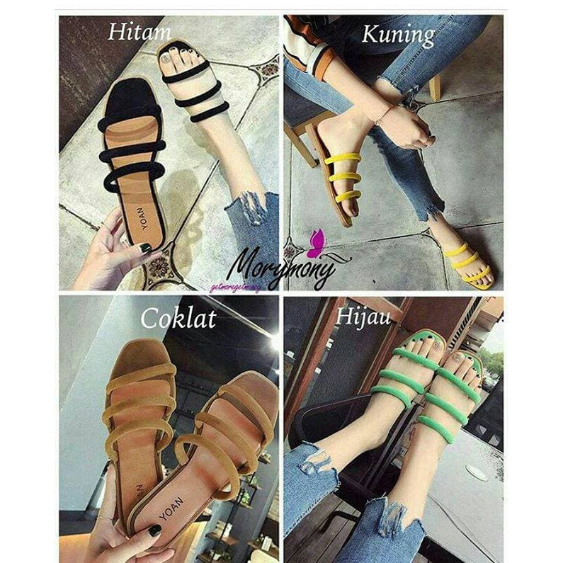 Unik Mayang sandal lucu Diskon