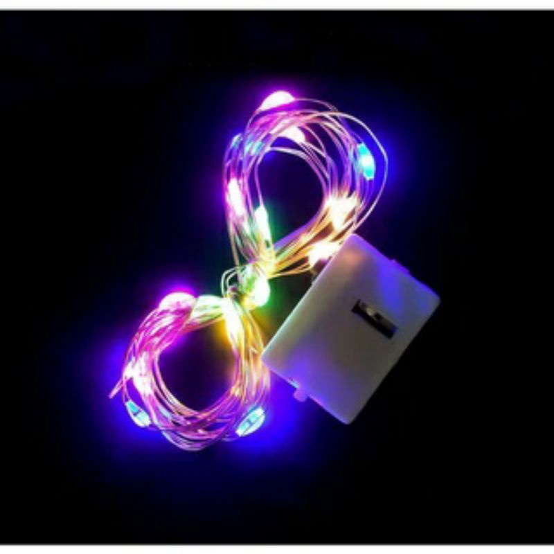 Lampu led layangan tumbler rainbow lampu kawat hias layang layang panggung natal tanaman 17an kelap kelip