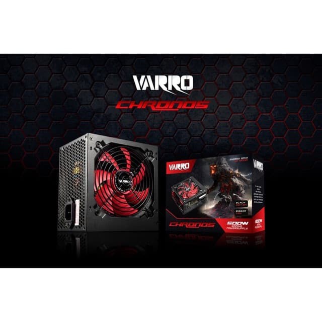 Psu varro 500w ATX Chronos - Power supply gaming 500 watt 12cm fan