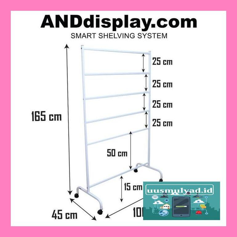 

Rq0Fkftuu5 Rak Gawang Syal 100 Cm Kerudung Gantungan Jilbab Kertas Kado T44Uus57