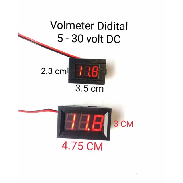 volmeter digital