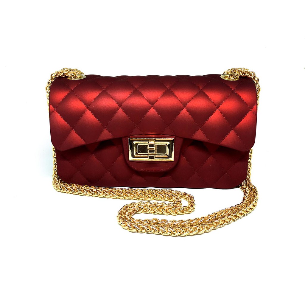 Tas Chanel Classic Mini Jelly Matte Channel Import 22cm