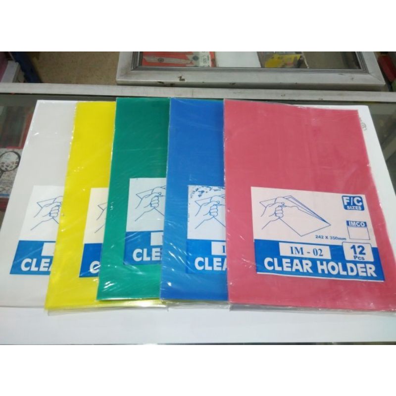 Map plastik L / clear holder