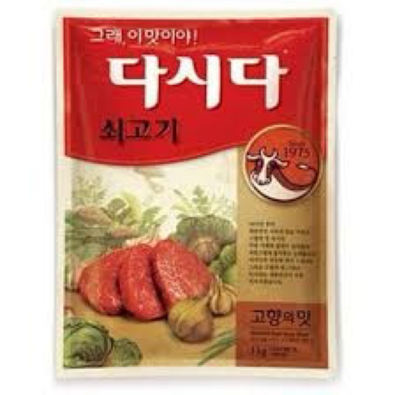 

Cj Sogogi Dasida Beef Soup Stock - Bumbu Kaldu Sapi 500gr