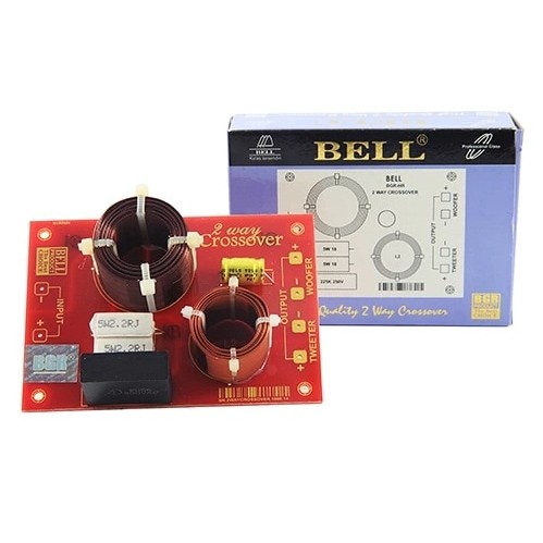 KIT KIT CROSSOVER PASIF 2 WAY BELL BGR WOOFER TWEETER TWETER TWITER TWITTER HI MID HIGH MIDLE VOKAL MIDDLE BELL BGR ASLI
