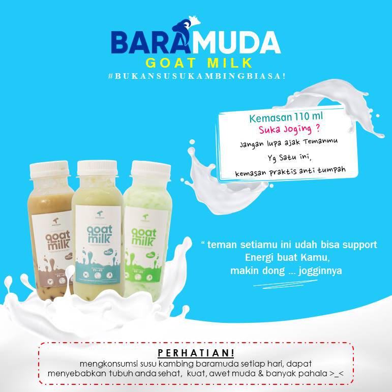 

Susu Kambing Baramuda Tidak Berbau 110ml