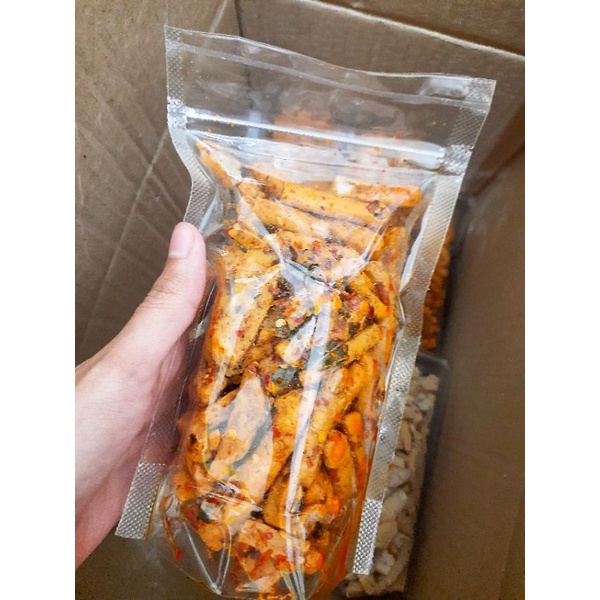 

(PROMO) BASRENG/ baso goreng pedas banget daun jeruk isi 150 g