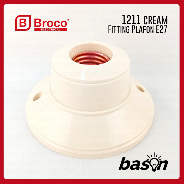 BROCO 1212 Ceiling Lamp Holder - Fitting Plafon E27