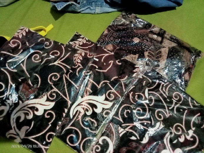 Terlaris Hem Batik Panjang Jokowi Hrb027 Batik Pekalongan
