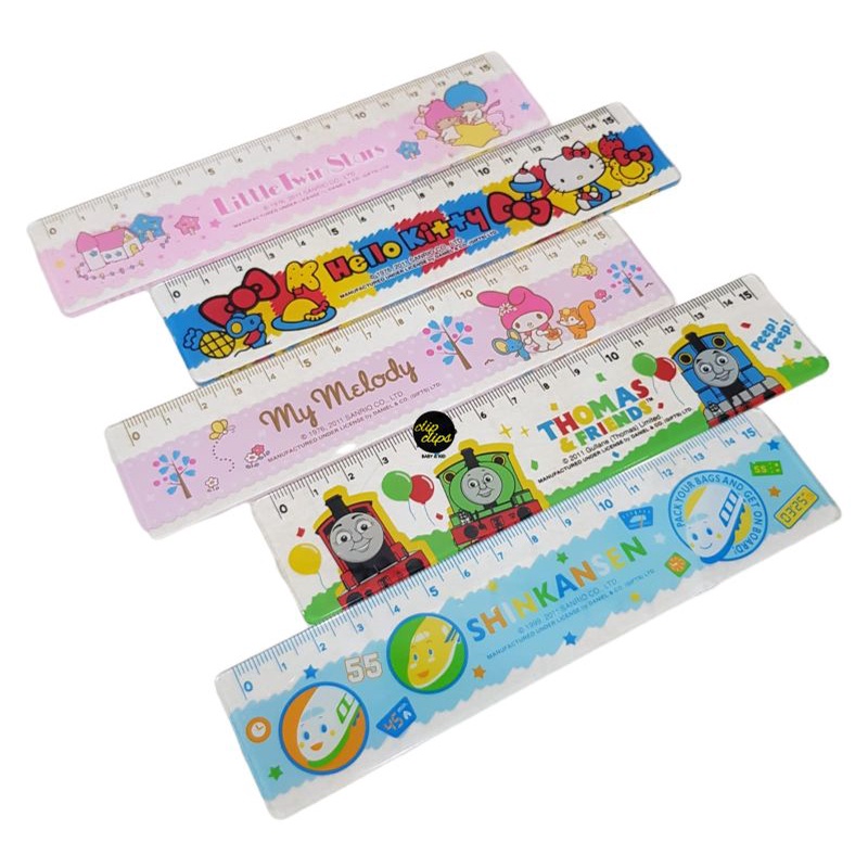 

Penggaris Shinkansen/ Hello Kitty/ My Melody/ Little Twin Star
