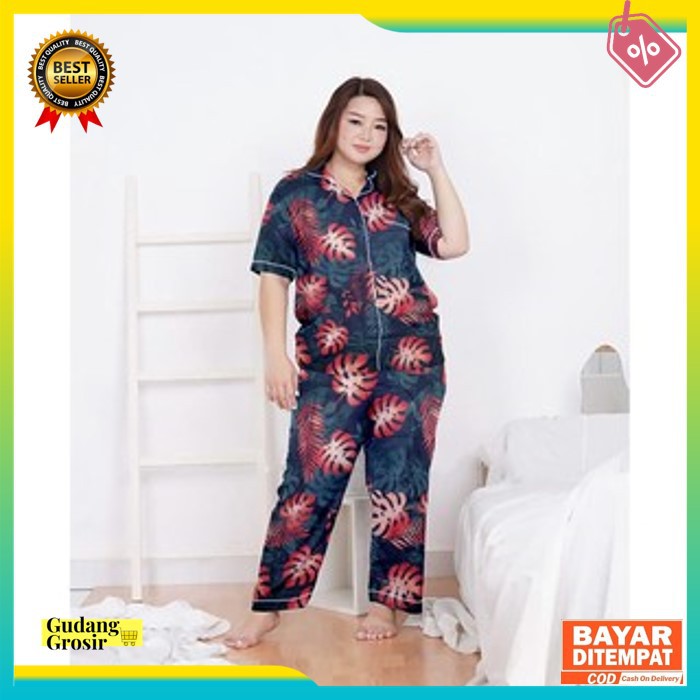 [COD] PIYAMA JUMBO SETELAN CP  | baju tidur wanita | baju tidur wanita dewasa | pakaian tidur