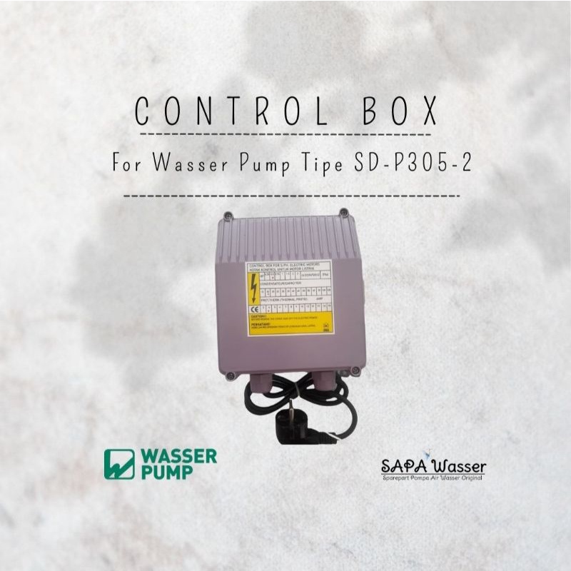 Control Box Kotak Kontrol Pompa Satelit Sumersible Wasser SD-P305-2