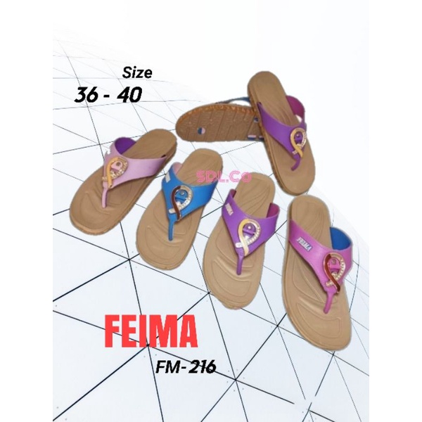 Sandal jepit Wanita dewasa Feima FM-216 bagus dan awet