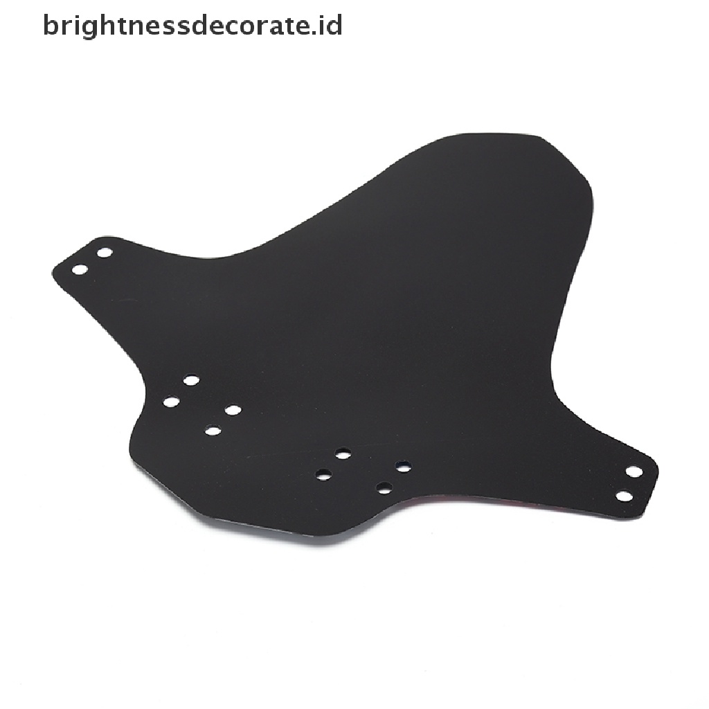 1 Pc Spakbor Fender Depan Belakang Sepeda Gunung Warna Hitam Ukuran 26.5x27.5cm