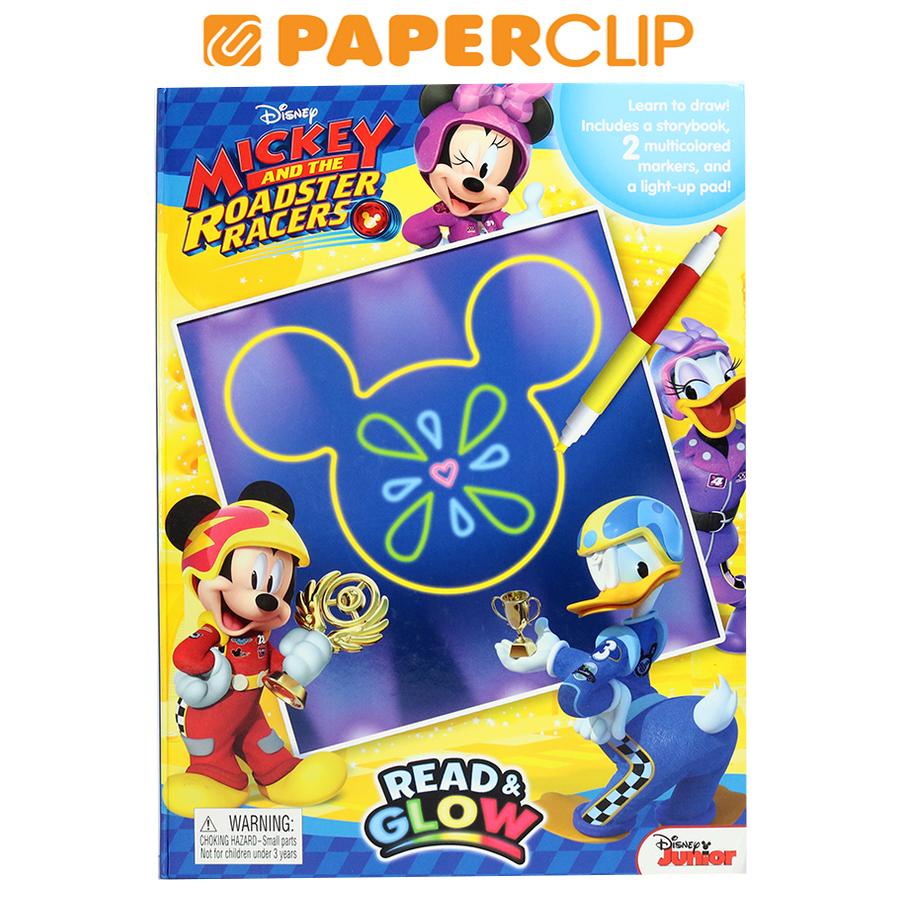 READ AND GLOW:DISNEY MINNIE/MICKEY AND THE ROADSTER RACERS
