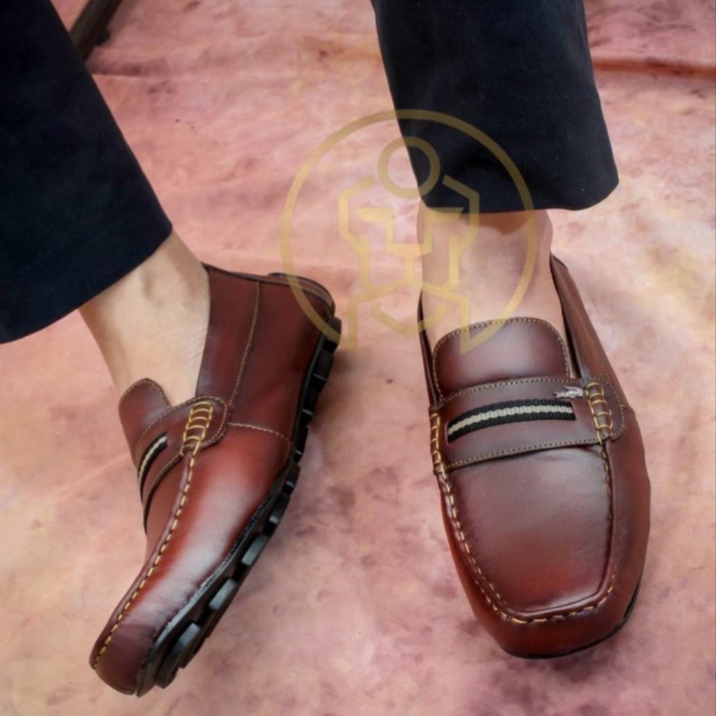 Sepatu Pantofel Pria Formal Casual Kerja Kantor | Pantofel Hitam Pria