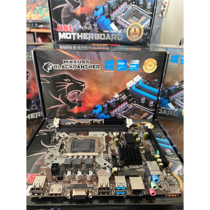 Motherboard Black Panther H81 LGA 1150