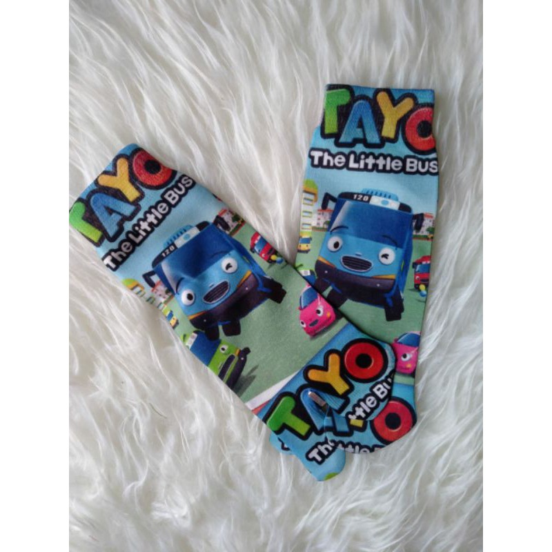 Kaos Kaki Anak Motif Printing