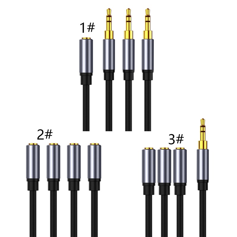 Bt Kabel Adapter Kabel Aux Cord Stereo 3.5mm Untuk Perangkat Portable Dengan Port 3.5mm