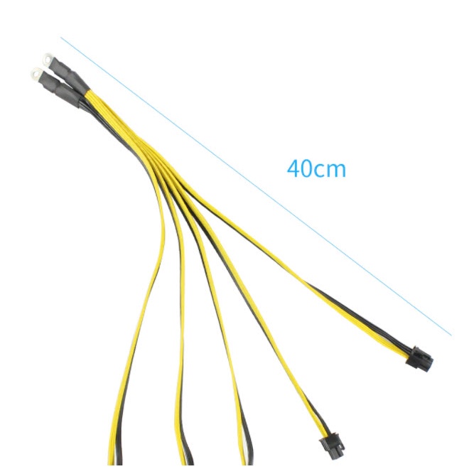 PSU kabel Bitmain Antminer APW7 S9 S7 L3 6PIN * 10