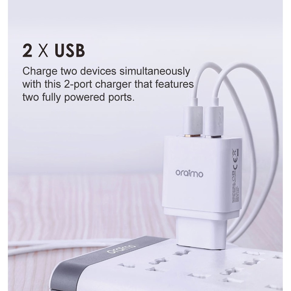 ORAIMO OCW-E63D Charger Plug 5.0V