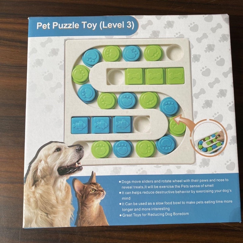 PUZZLE Sliding Pet IQ Toy