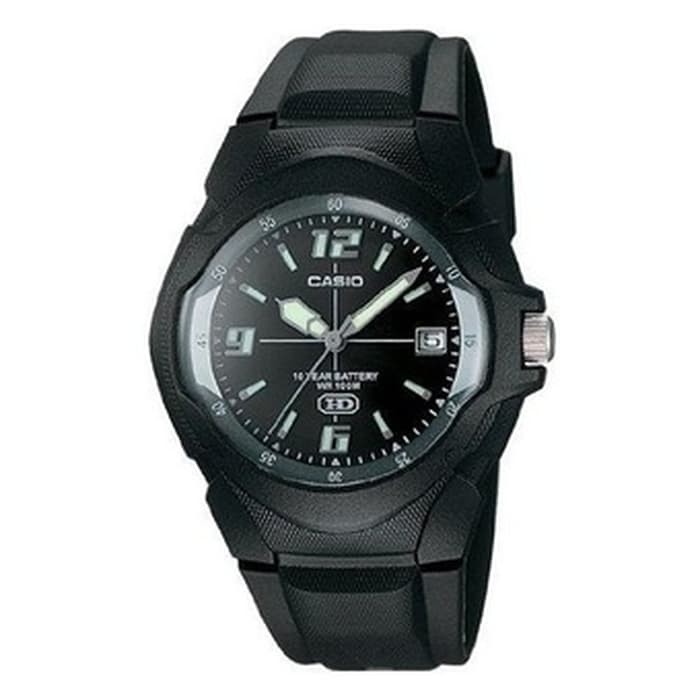 Jam Tangan Pria Analog Karet Casio Original MW-600F-1A Jam Casio Pria