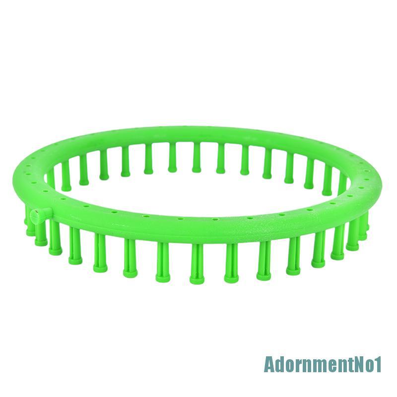 [AdornmentNo1]4Size Round Knitter Looms DIY Tool Kit Plastic Round Circle Creative Hat Sweater