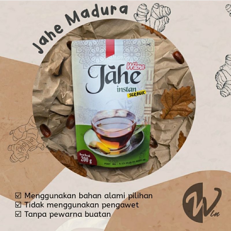 

Jahe Madura Instan Wilena