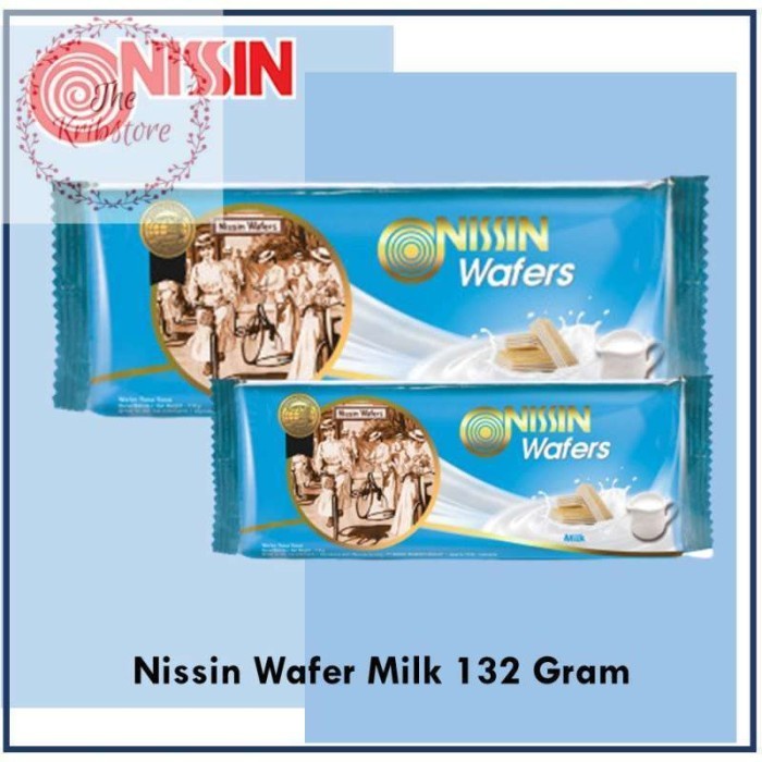 

NISSIN Wafer Milk 132 Gr Wafer Rasa Susu