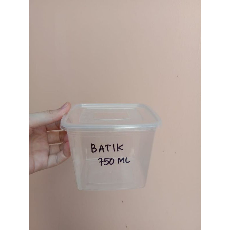 Thinwall kotak 750 ml