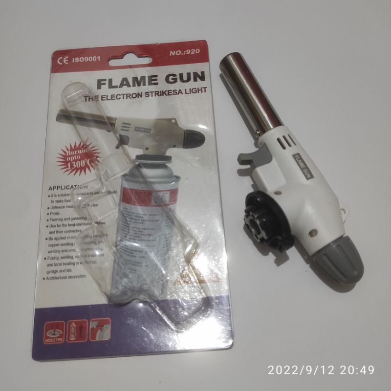 Kepala GasTorch Portable Gun/BBQ Torch/OborPemanggang/Las/Pemanggang .