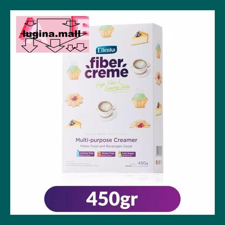 

Koptlu50G Ellenka Fiber Creme 450 Gr Multi Purpose Creamer Pengganti Santan Lud5Sc